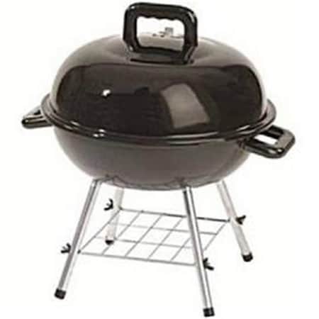 Rankam Manufacturing Rankam Manufacturing 232661 14 in. Charcoal Kettle Grill with Ash Catcher; Black 232661